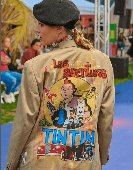 Blazer Tintin collección París